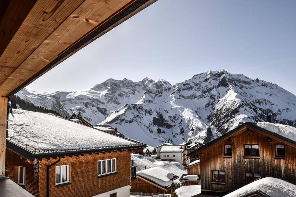 Haus Alpenblick Apartment Schroecken Exterior photo