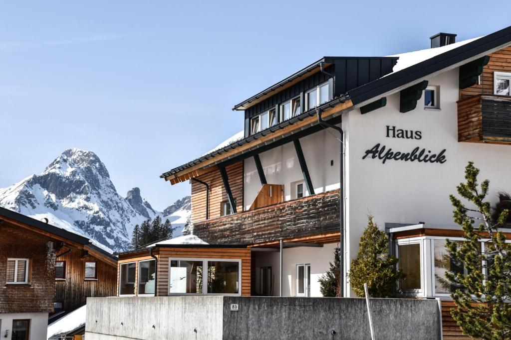 Haus Alpenblick Apartment Schroecken Exterior photo