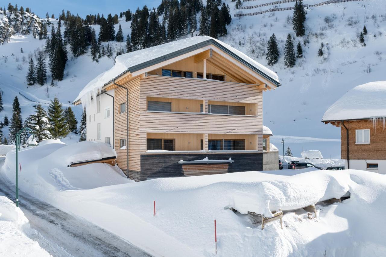 Haus Alpenblick Apartment Schroecken Exterior photo