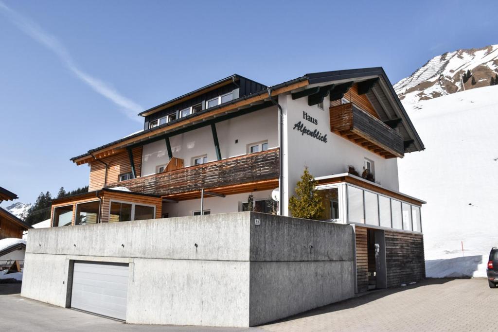 Haus Alpenblick Apartment Schroecken Exterior photo